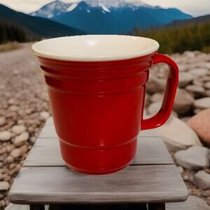 Red Cup Living 2012 Ceramic Coffee Tea Stoneware Mug Cup 12oz